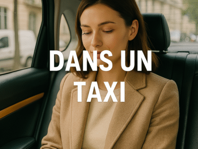 Dans un taxi – DISPONIBLE BIENTÔT